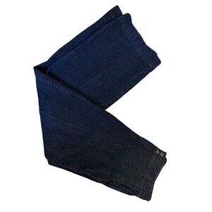 LRL Ralph Lauren Jeans Company Jeans Womens 12 Wide Leg  Dark Wash Pants EUC